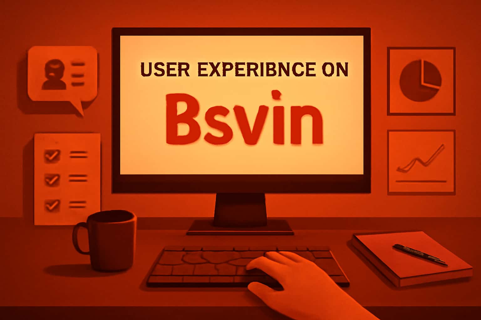An informative visual representation of user experience elements related to Bsvin.