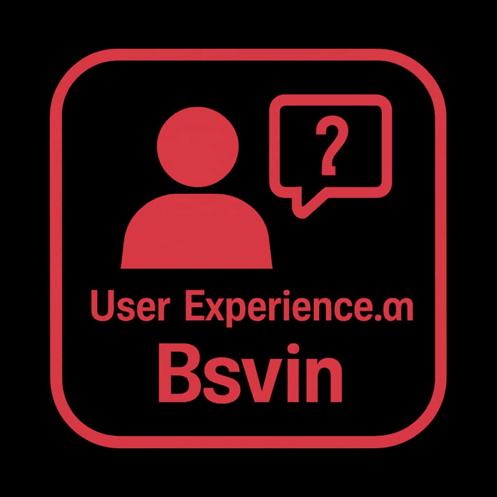 An icon illustrating user experience on Bsvin.