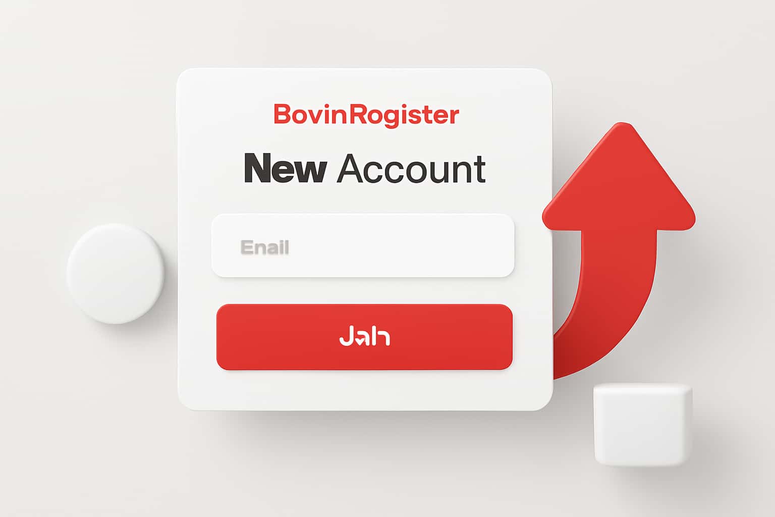 Bsvin Register - New Account Interface